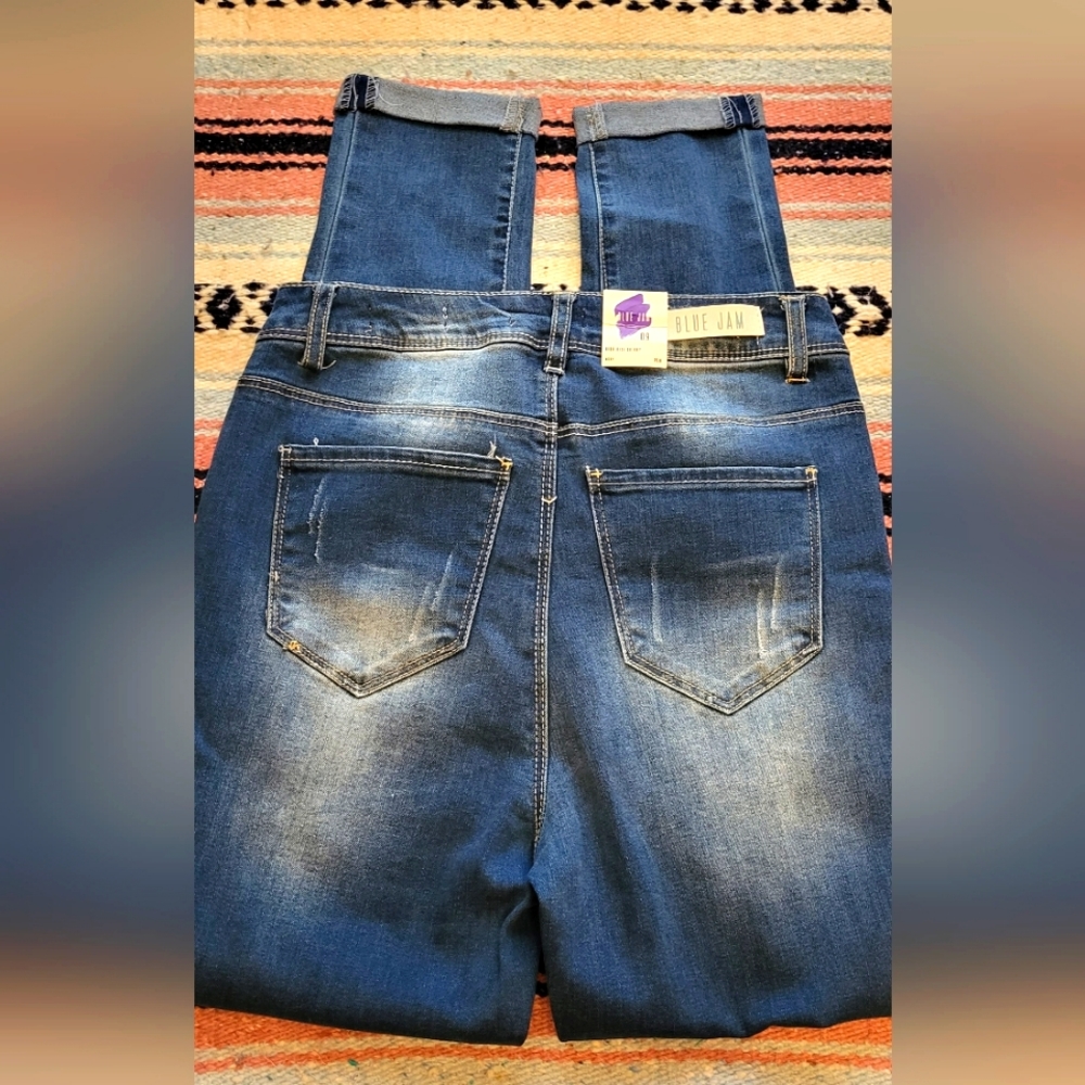 NWT Blue Jam high rise skinny fit jeans size 9  run small